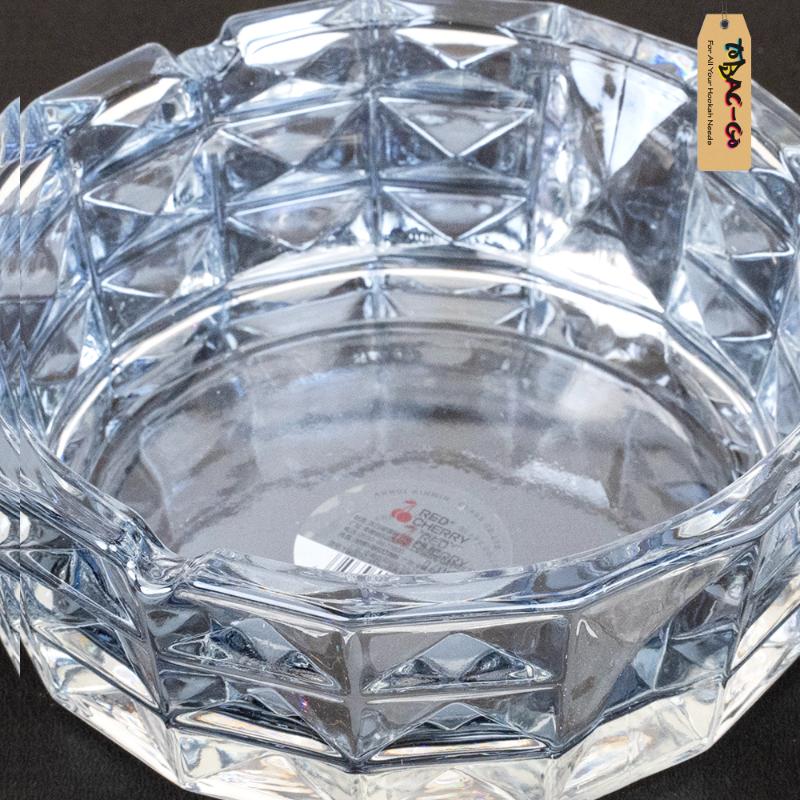 Red Cherry Somerville Solid Color Ashtray 6 Inches