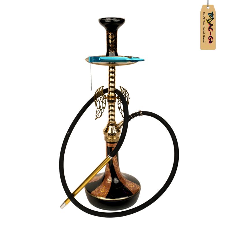 Golden Butterfly Hookah