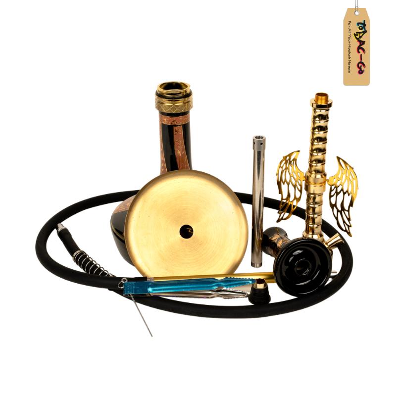 Golden Butterfly Hookah