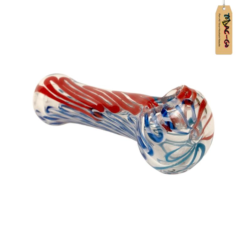 Smoking Glass Pipe + Filter Screens Combo