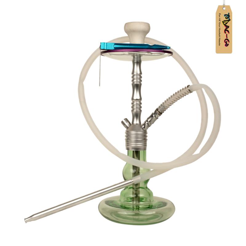 Silver Glow Hookah