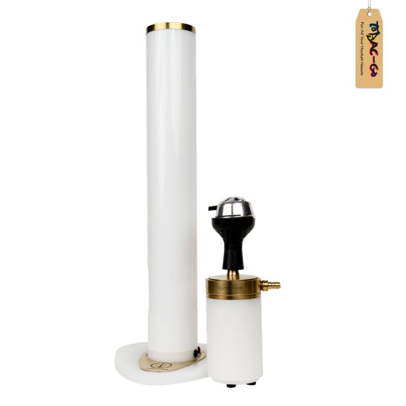 Glow Tower Marble Hookah