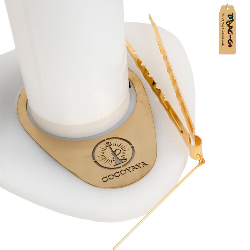 Glow Tower Marble Hookah