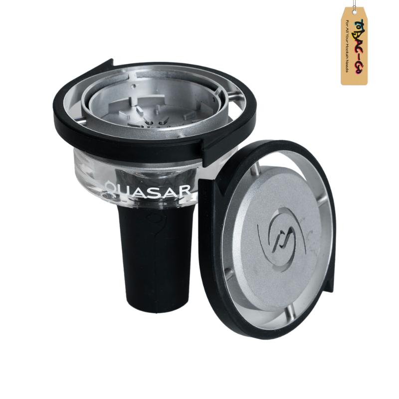Quasar Silicon Glass Chillum & HMD