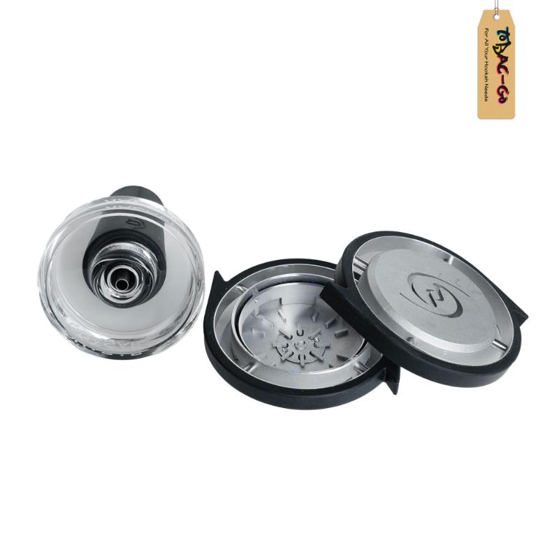 Quasar Silicon Glass Chillum & HMD