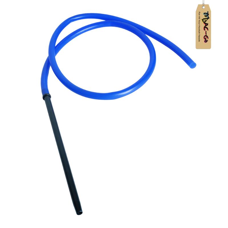 Silicon Pipe & Handle Blue