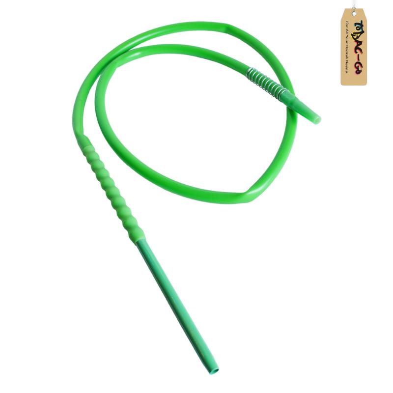 Silicon Pipe & Handle Green