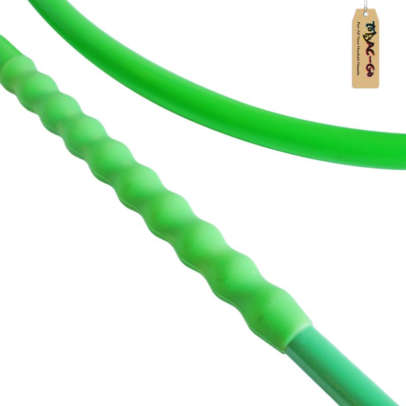 Silicon Pipe & Handle Green