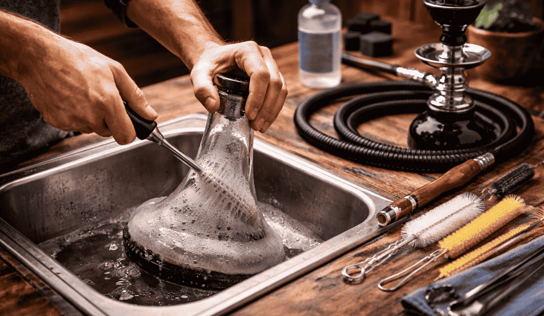 How to Clean a Hookah Properly (Complete Beginner's Guide 2026)