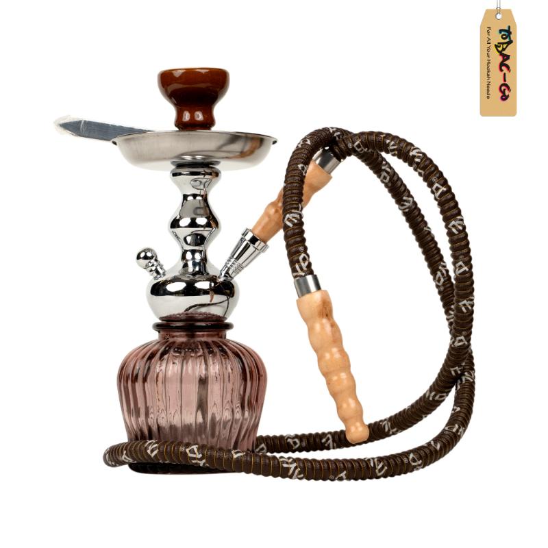 Mya QT Hookah Glass Base-Brown