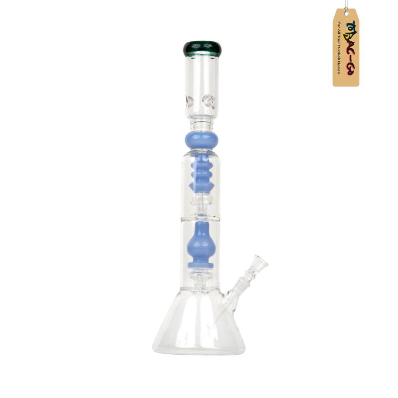 Double Percolator 18 Inches-Blue