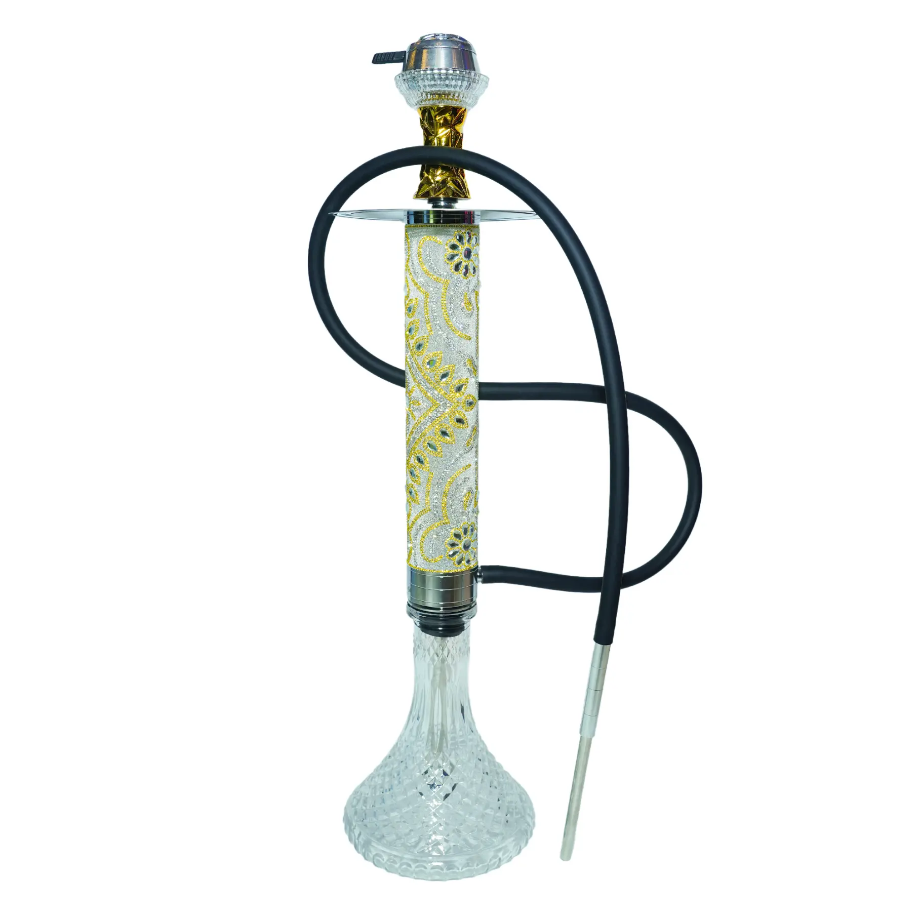 Bollywood Bling Hookah-Yellow