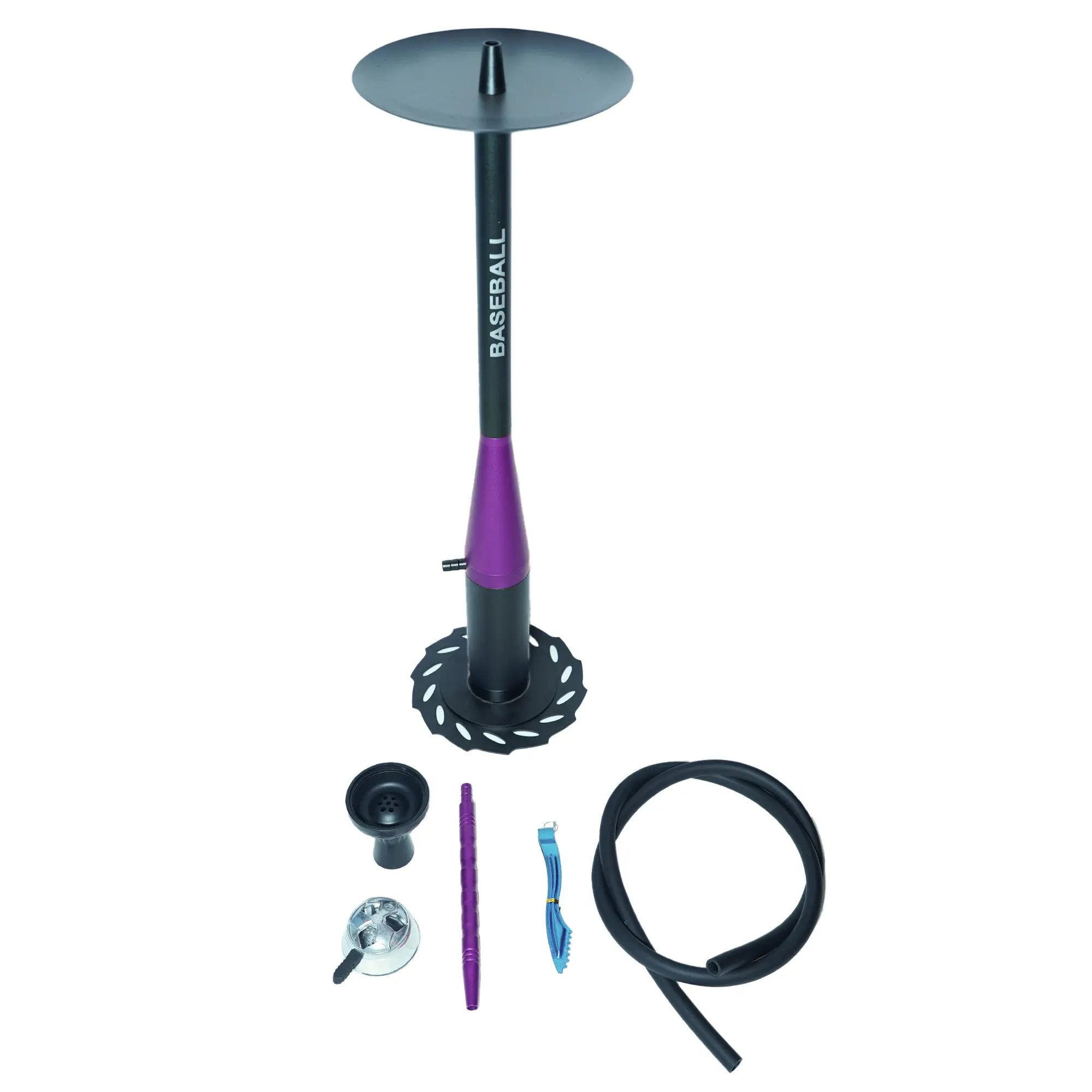 Baseball Hookah-Purple