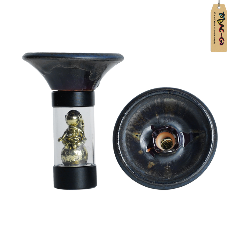 Astronaut Chillum + HMD Combo-Gold