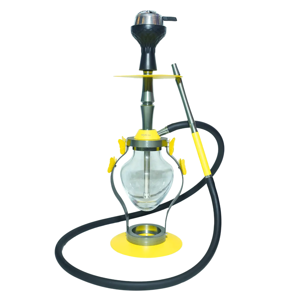 Butterfly Hookah-Yellow