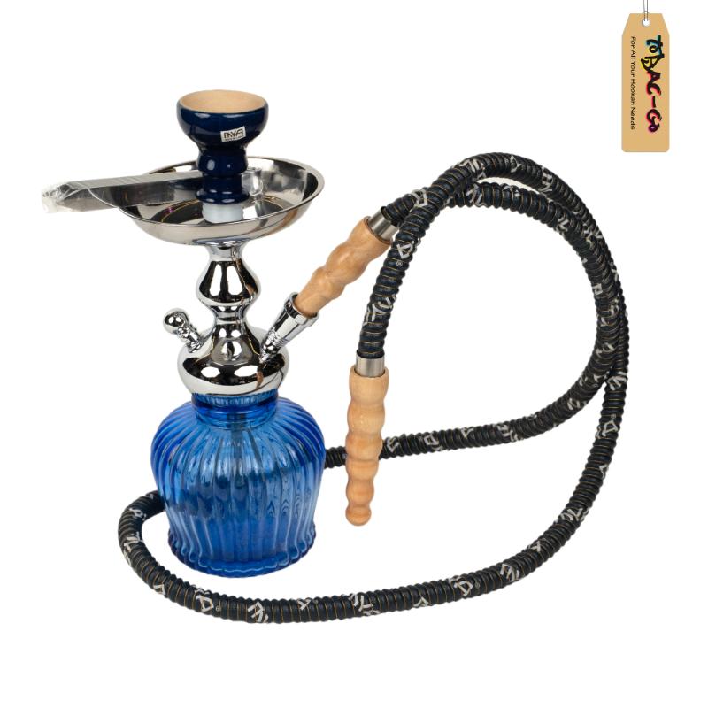 Mya QT Hookah Glass Base-Blue