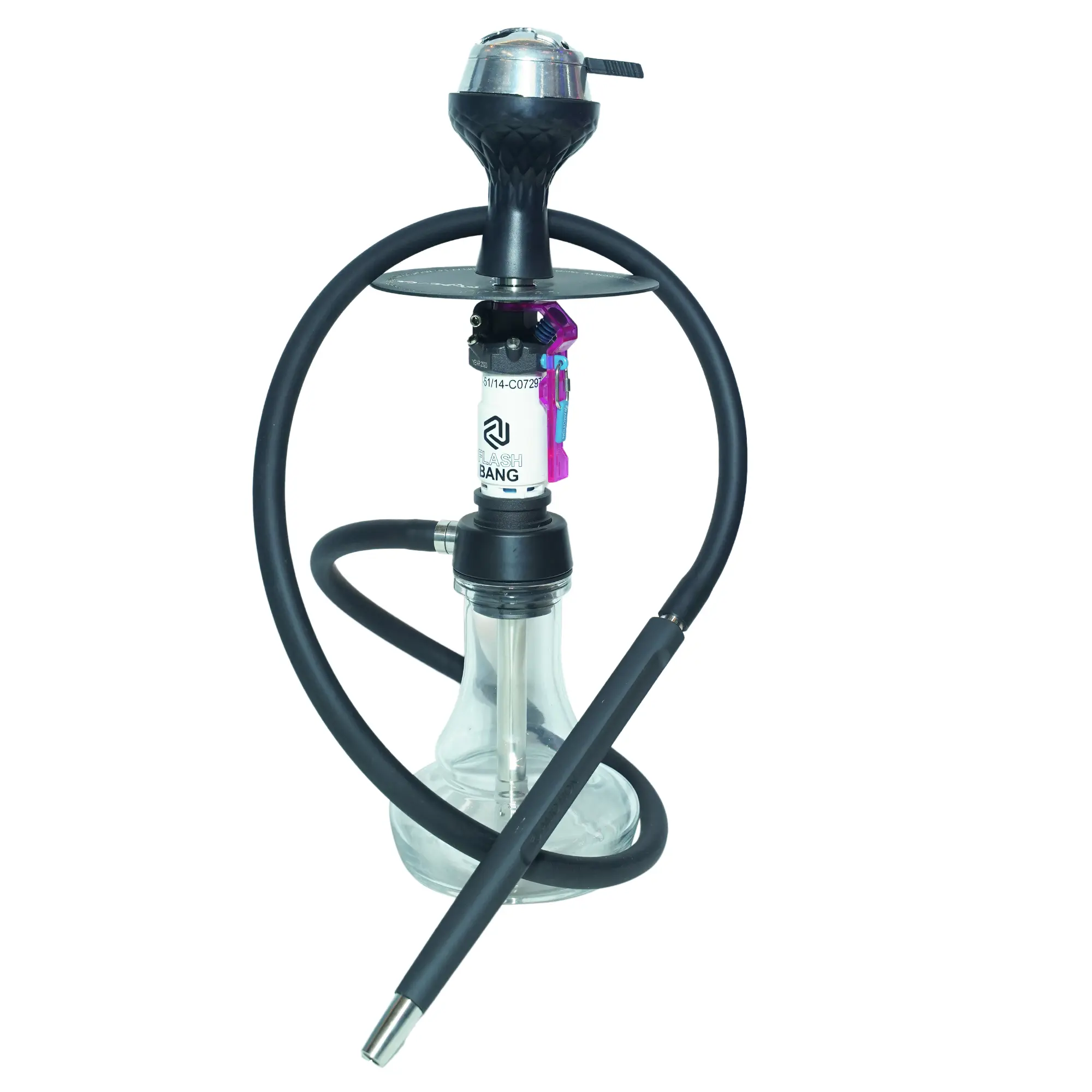Amotion Flash Bang Hookah-Purple