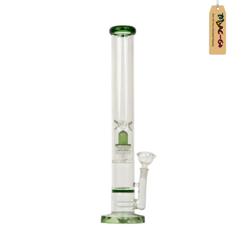 Double Percolator Shivaling and Honeycomb 18 Inches-Green