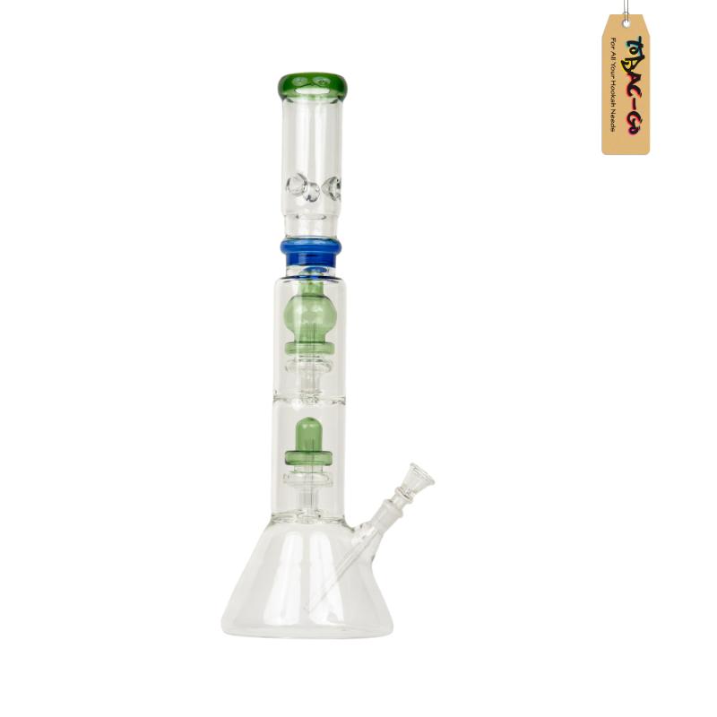 Double Percolator 18 Inches-Light Green