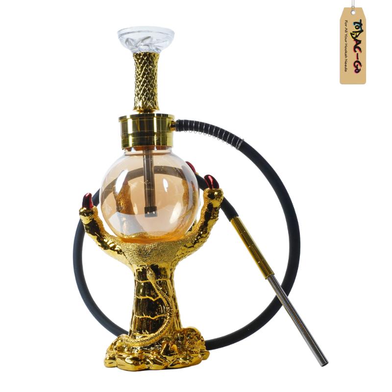 Witches Hand Hookah-Golden