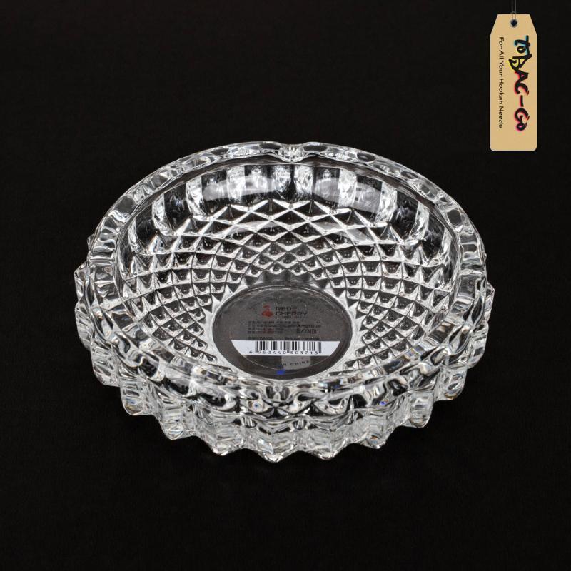 Red Cherry Elkoussi Ashtray 5 Inches-Crystal