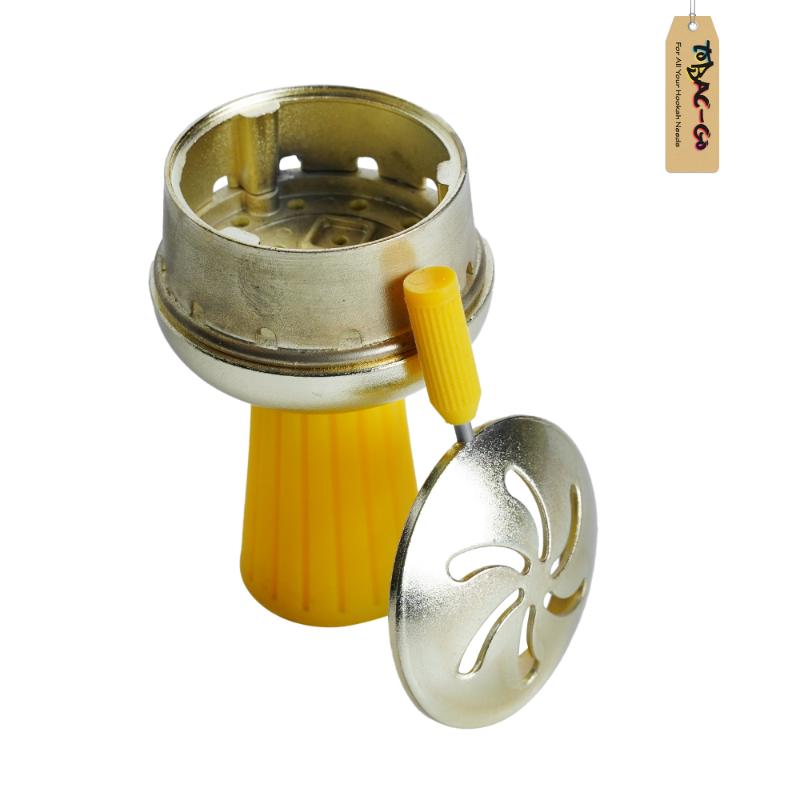 Silicon Steel Chillum & HMD-Gold