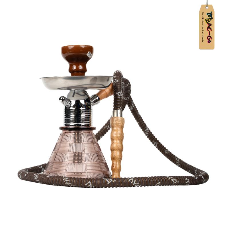 Mya Petite Hookah Brown - The Original 8 Inch Premium Hookah