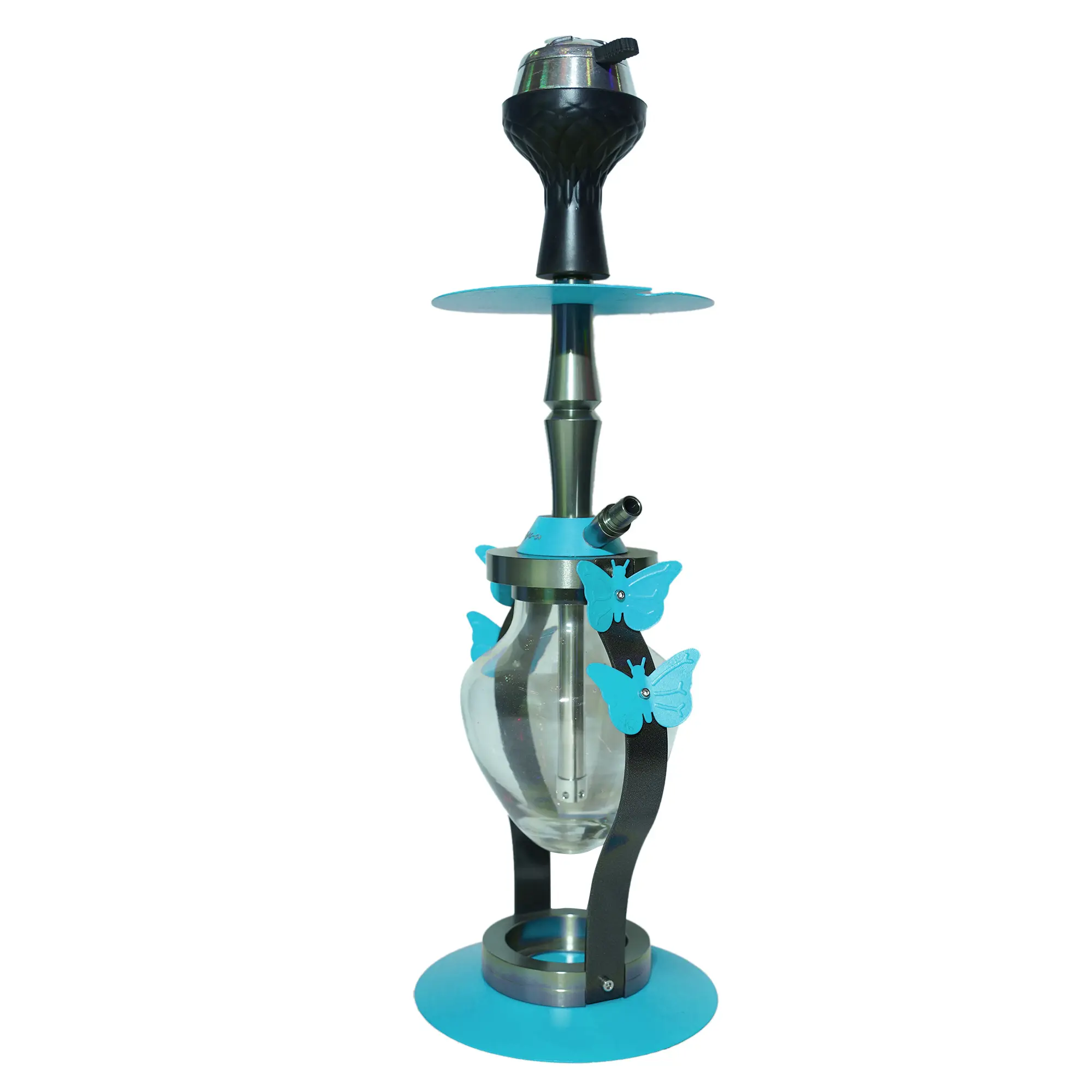 Butterfly Hookah-Cyan