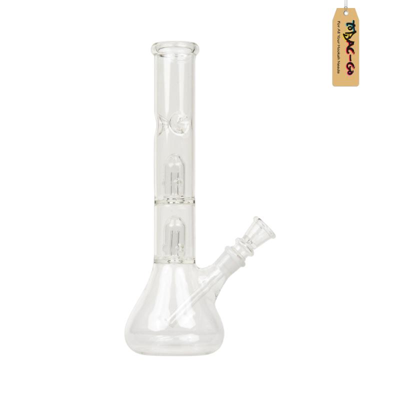 Double Shivaling Percolator 12 Inches-crystal