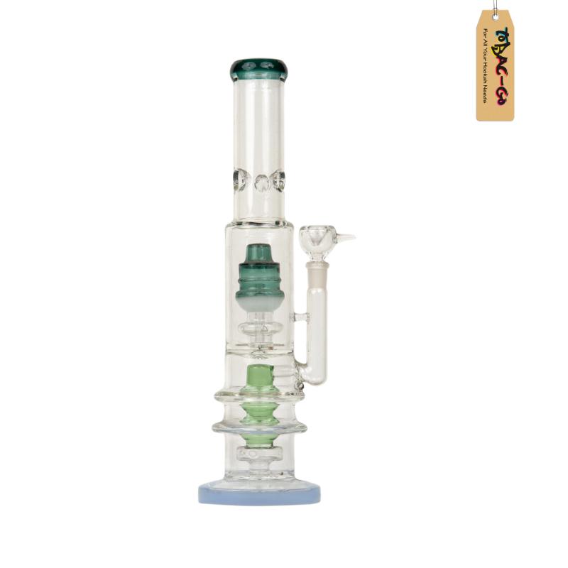 Double Percolator 15 Inches-Green