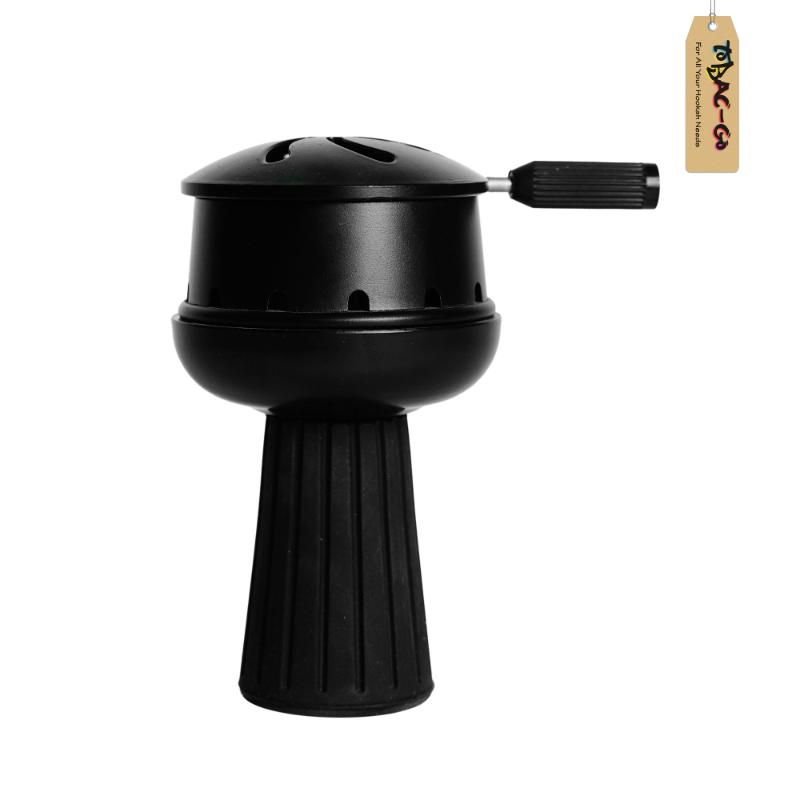 Silicon Steel Chillum & HMD-Black